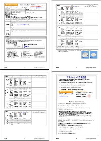 報告書サンプル